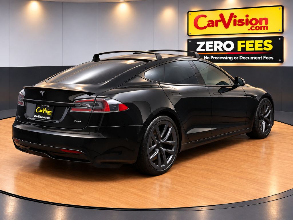 Used 2021 Tesla Model S Plaid AWD/4WD image 3