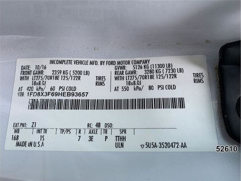 Used 2017 Ford F350 XL w/ Power Equipment Group AWD/4WD image 15