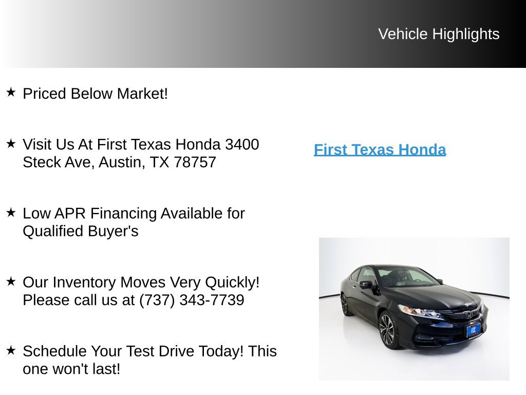 Used 2016 Honda Accord EX-L image 9