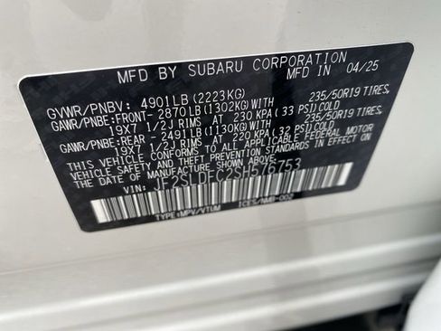 Used 2025 Subaru Forester Sport AWD/4WD image 27