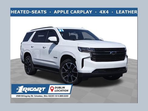 Used 2021 Chevrolet Tahoe RST w/ Luxury Package AWD/4WD image 1