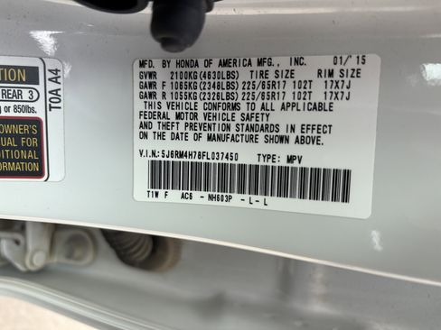 Used 2015 Honda CR-V EX-L image 28