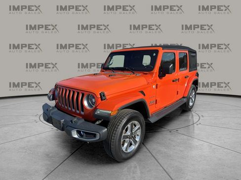 Used 2018 Jeep Wrangler Unlimited Sahara image 1
