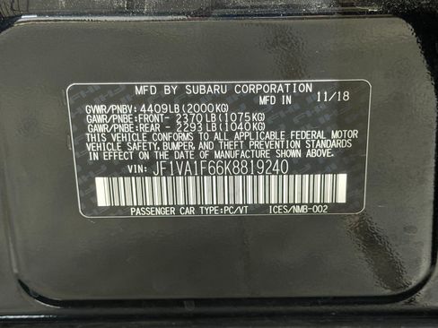 Used 2019 Subaru WRX Premium AWD/4WD image 30