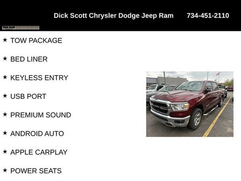 Used 2019 RAM 1500 Big Horn AWD/4WD image 4