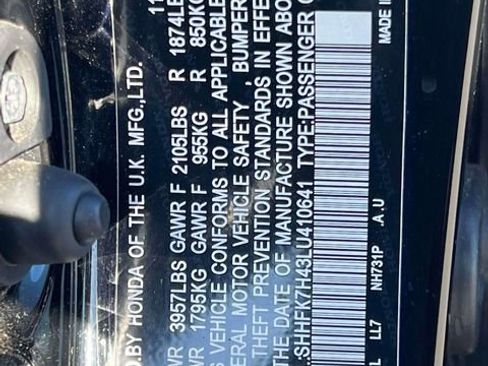 Used 2020 Honda Civic Sport image 16