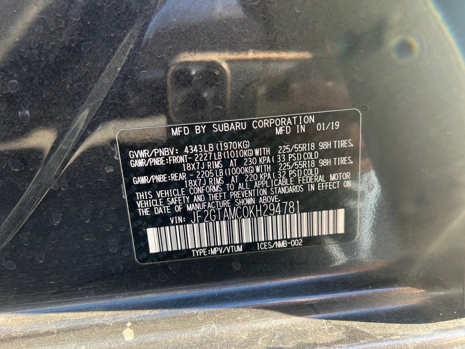 Used 2019 Subaru Crosstrek 2.0i Limited w/ Popular Package #3 AWD/4WD image 33