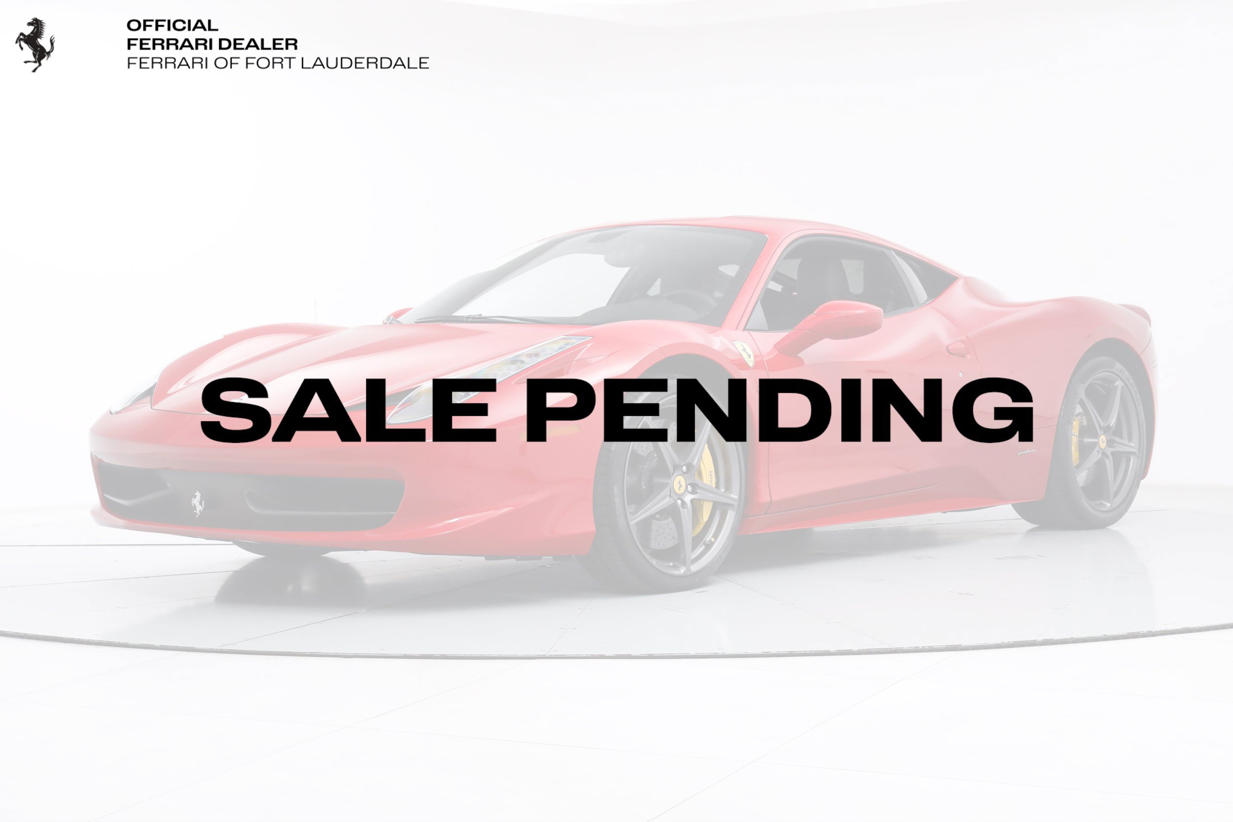Certified 2015 Ferrari 458 Italia Coupe RWD image 1