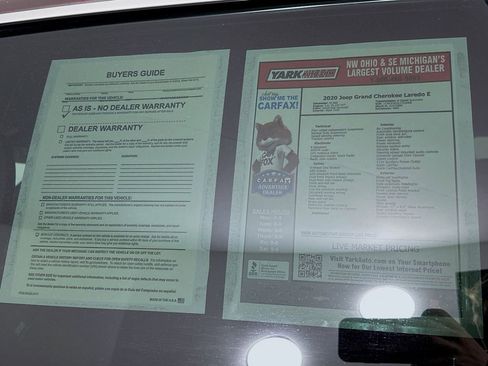 Used 2020 Jeep Grand Cherokee Laredo w/ Security & Convenience Group image 13