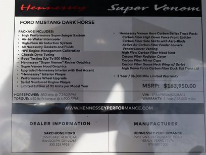 Used 2024 Ford Mustang Dark Horse w/ Dark Horse Handlin Package