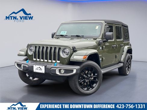 Used 2022 Jeep Wrangler Unlimited Sahara w/ Cold Weather Group image 1