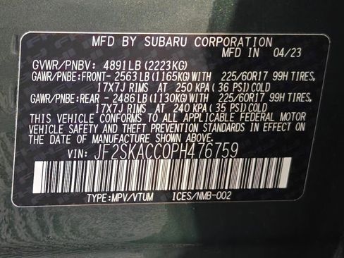 Used 2023 Subaru Forester AWD/4WD image 46