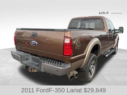 Used 2011 Ford F350 Lariat w/ Lariat Interior Pkg AWD/4WD image 8