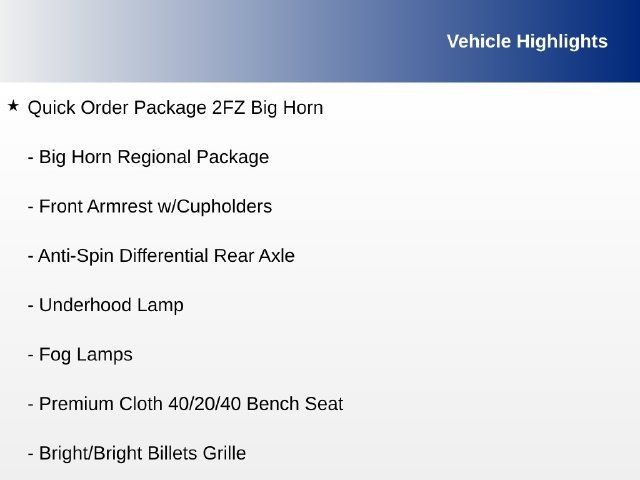 Used 2016 RAM 2500 Big Horn RWD image 9