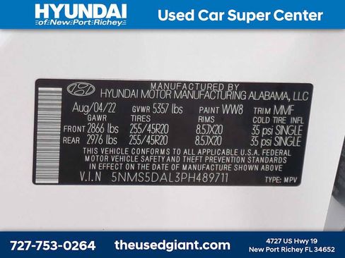 Used 2023 Hyundai Santa Fe Calligraphy AWD/4WD image 36