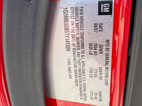 Used 2007 Saturn Sky w/ Premium Trim Pkg RWD image 20