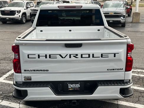 Used 2024 Chevrolet Silverado 1500 Custom w/ Turbomax Blackout Package AWD/4WD image 6