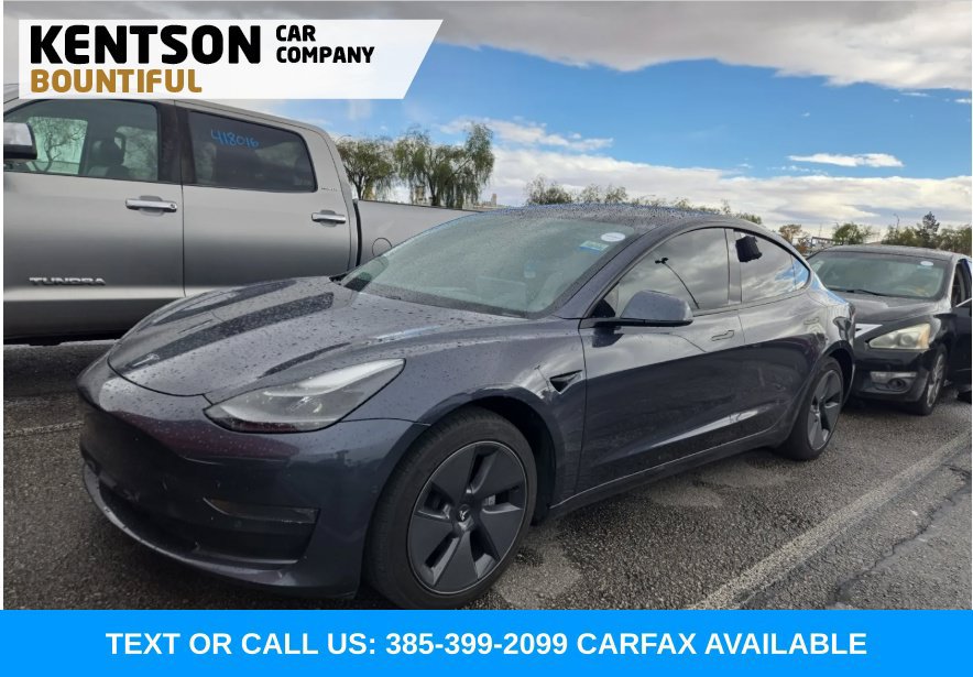 Used 2021 Tesla Model 3 Long Range AWD/4WD image 1