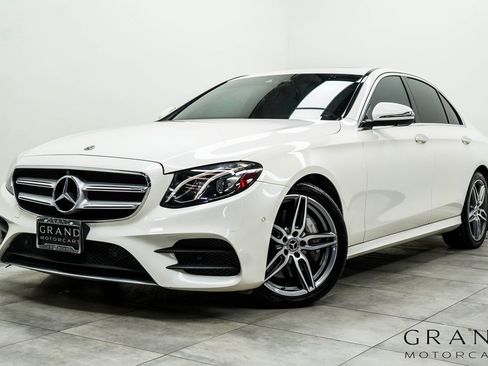 Used 2020 Mercedes-Benz E 450 4MATIC Sedan w/ Parking Assistance Package image 1