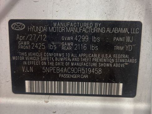 Used 2013 Hyundai Sonata GLS w/ Popular Equipment Pkg FWD image 3