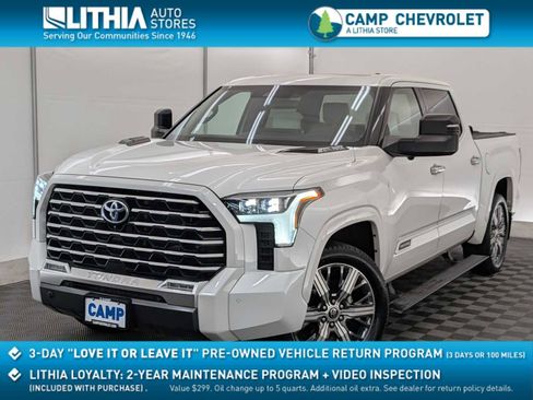 Used 2022 Toyota Tundra Capstone image 1