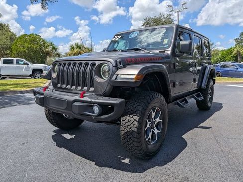 Used 2022 Jeep Wrangler Unlimited Rubicon w/ Steel Bumper Group AWD/4WD image 8