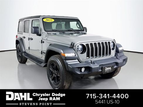 Used 2022 Jeep Wrangler Unlimited Sport image 1