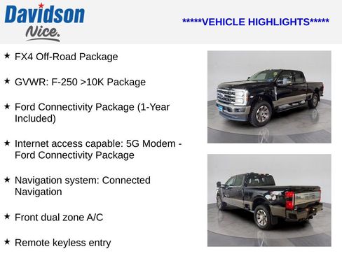 Used 2026 Ford F250 King Ranch w/ FX4 Off-Road Package AWD/4WD image 4