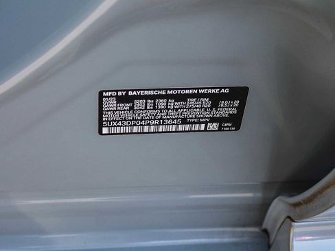 Certified 2023 BMW X3 sDrive30i w/ M Sport Package image 38