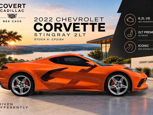 Used 2022 Chevrolet Corvette Stingray Preferred Cpe w/ 2LT RWD image 4
