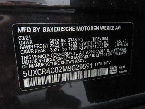 Used 2021 BMW X5 sDrive40i w/ Convenience Package RWD image 28