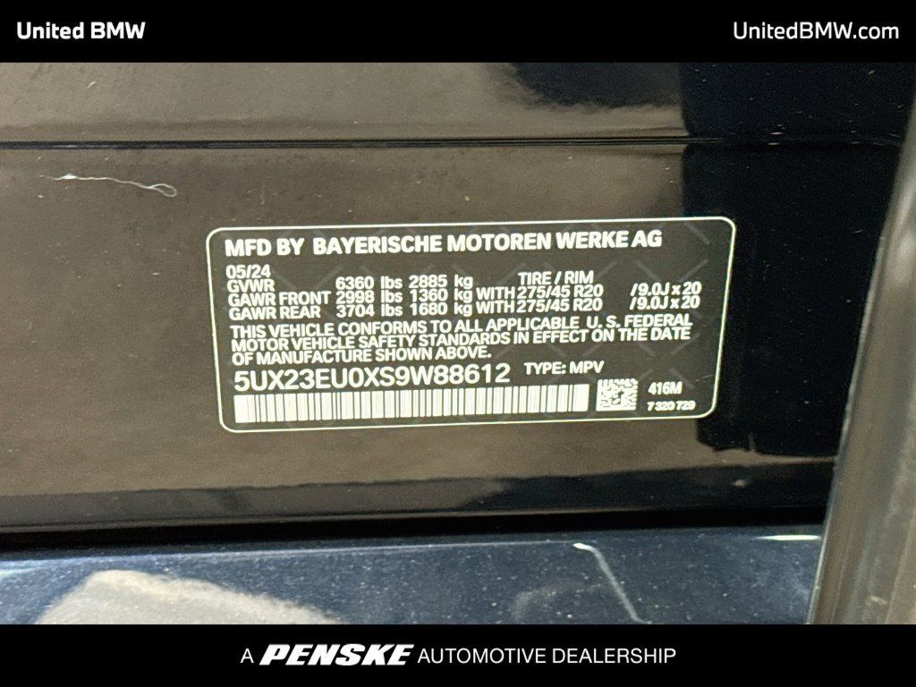 Certified 2025 BMW X5 xDrive40i w/ M Sport Package AWD/4WD image 22