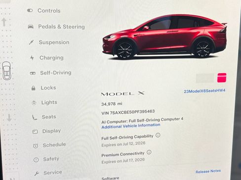 Used 2023 Tesla Model X AWD/4WD image 10