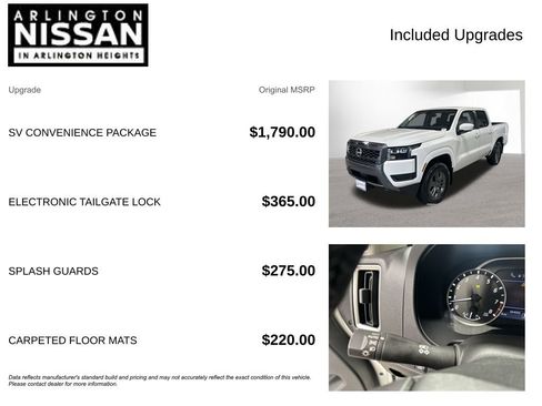 New 2026 Nissan Frontier SV w/ SV Convenience Package image 4