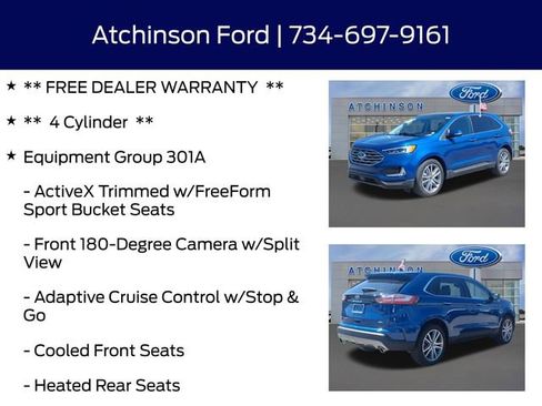 Certified 2024 Ford Edge Titanium AWD/4WD image 12