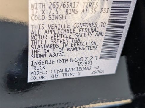 New 2026 Nissan Frontier SV w/ All-Weather Content Package image 20