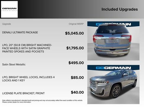 Used 2021 GMC Acadia Denali w/ Denali Ultimate Package image 21