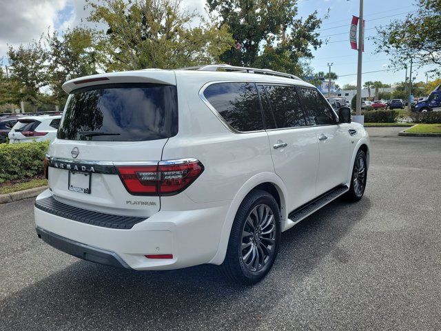 Used 2022 Nissan Armada Platinum w/ Captain's Chairs Package RWD image 2