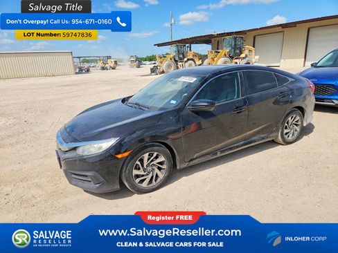 Used 2017 Honda Civic EX image 1