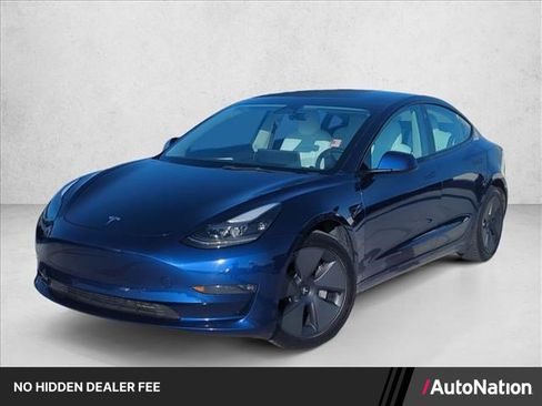 Used 2022 Tesla Model 3 Long Range AWD/4WD image 1