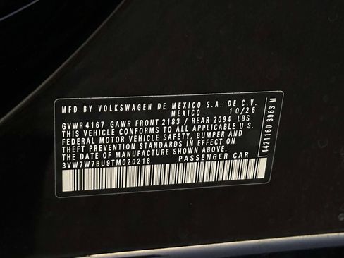 New 2026 Volkswagen Jetta SE image 16