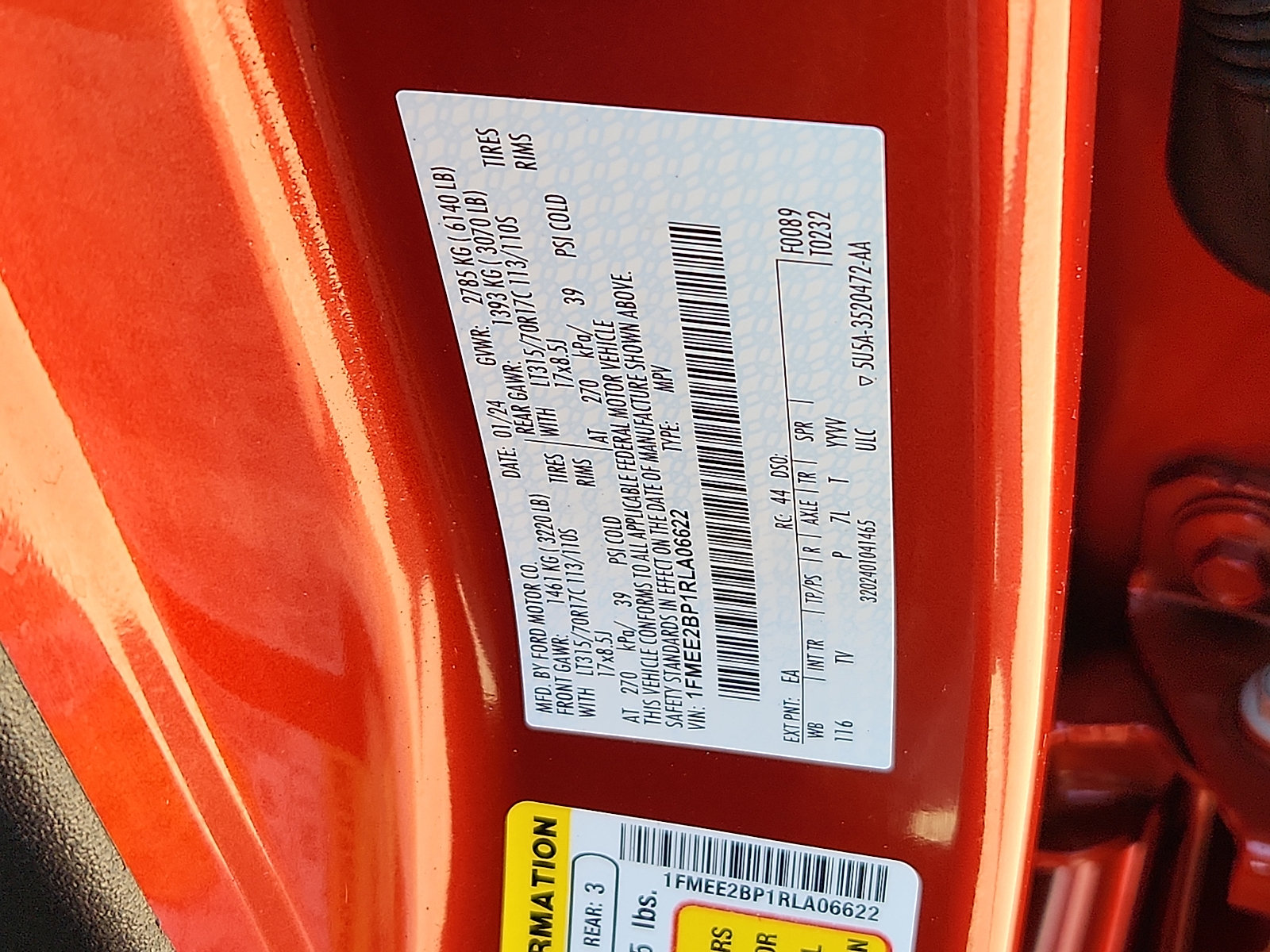 Certified 2024 Ford Bronco Wildtrak AWD/4WD image 26