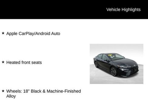 Used 2025 Toyota Camry XLE FWD image 13