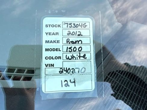 Used 2012 RAM 1500 ST w/ ST Popular Equipment Group AWD/4WD image 33