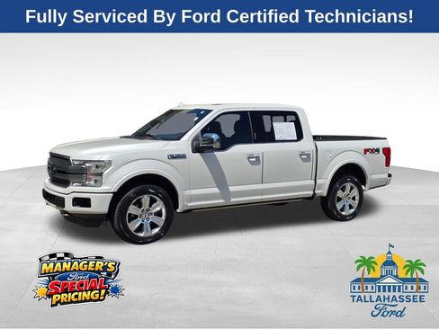 Used 2019 Ford F150 Platinum w/ Equipment Group 701A Luxury AWD/4WD image 1