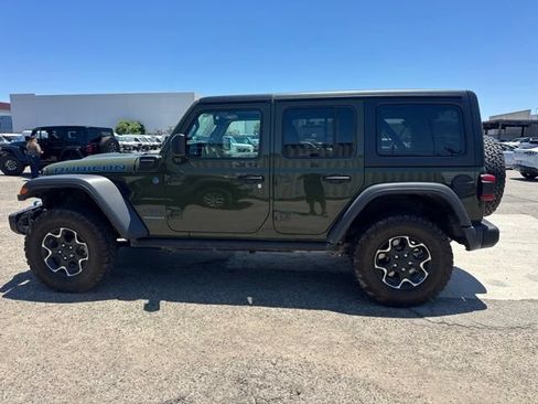 Used 2023 Jeep Wrangler Unlimited Rubicon 4xe w/ Steel Bumper Group AWD/4WD image 8