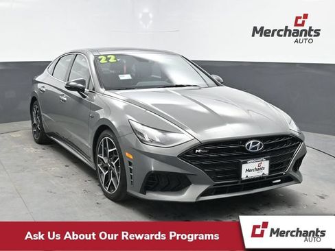 Used 2022 Hyundai Sonata N Line w/ Preferred Accessory Package FWD image 1