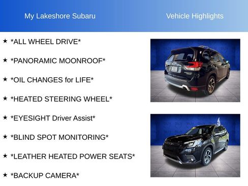 Certified 2022 Subaru Forester Touring w/ Popular Package #3 AWD/4WD image 6