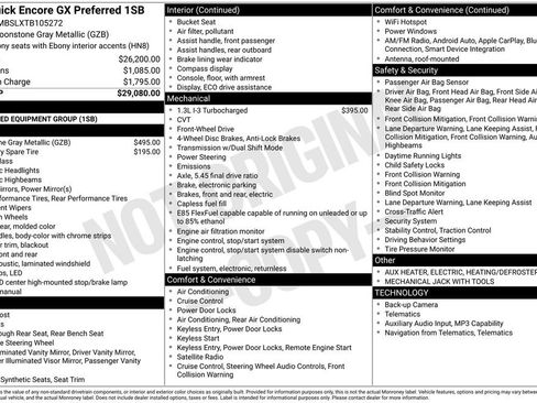 New 2026 Buick Encore GX Preferred image 40