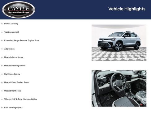 New 2026 Volkswagen Taos S AWD/4WD image 3